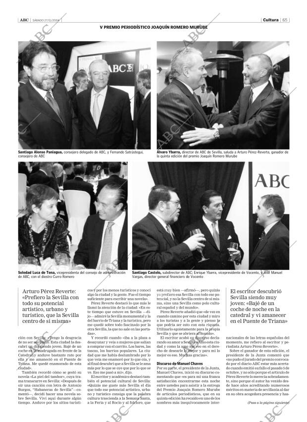 ABC SEVILLA 27-11-2004 página 65
