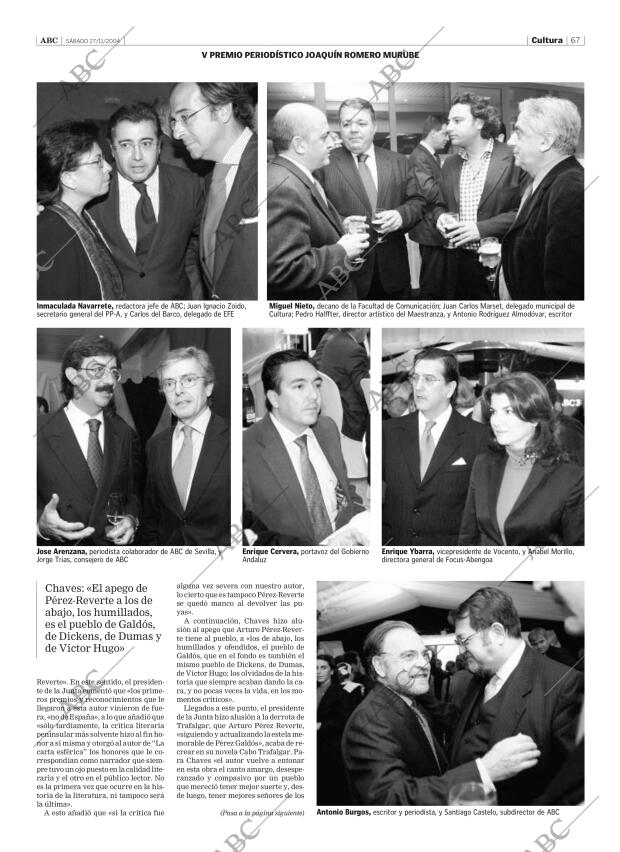 ABC SEVILLA 27-11-2004 página 67