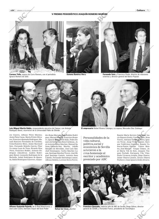 ABC SEVILLA 27-11-2004 página 71