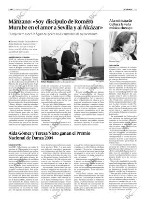 ABC SEVILLA 27-11-2004 página 75