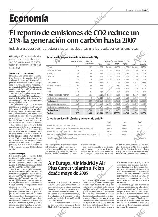 ABC SEVILLA 27-11-2004 página 92