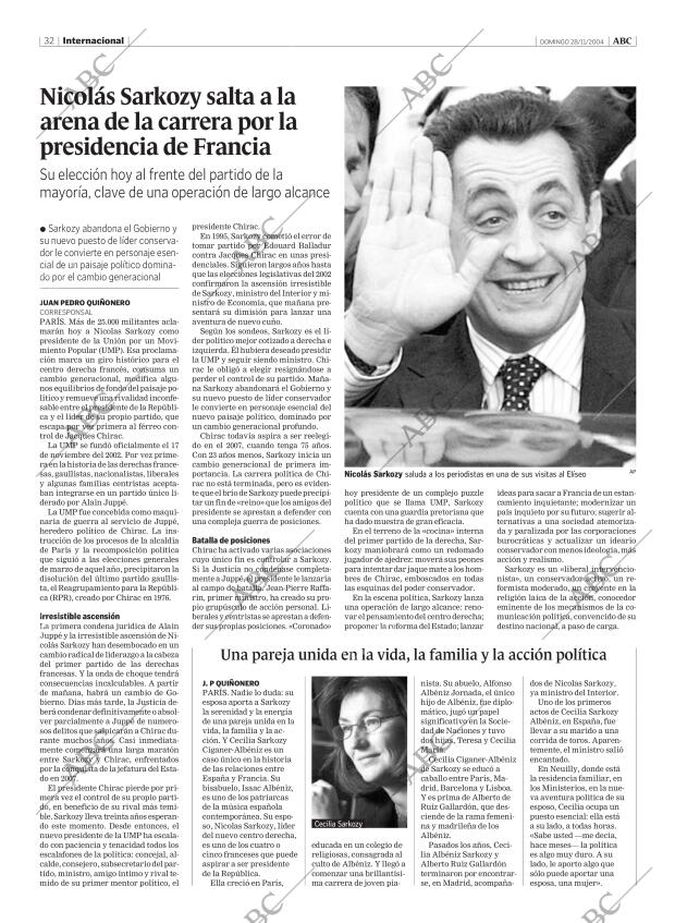 ABC MADRID 28-11-2004 página 32