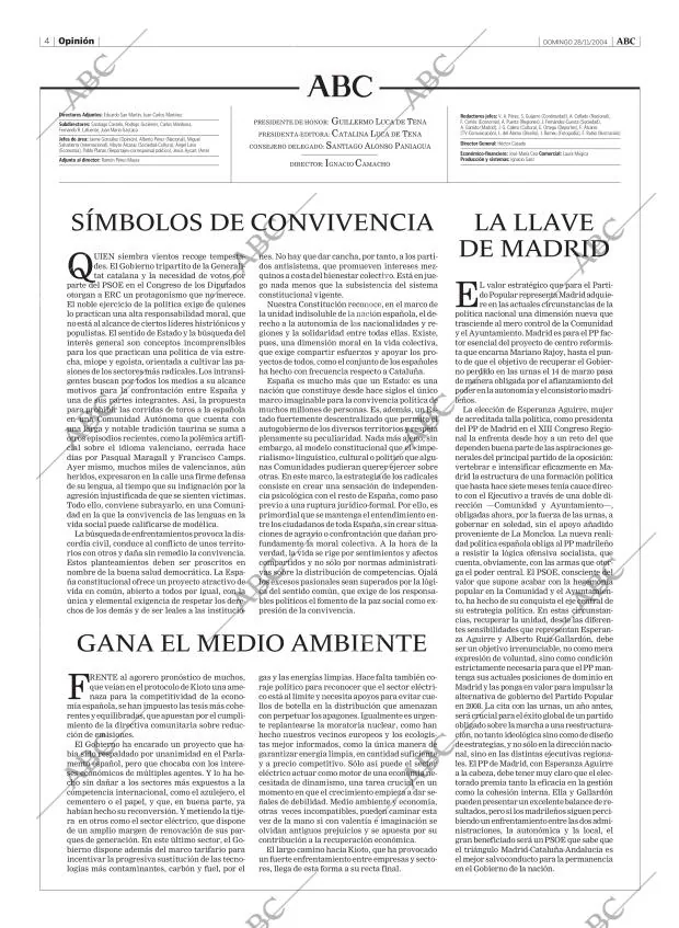 ABC MADRID 28-11-2004 página 4