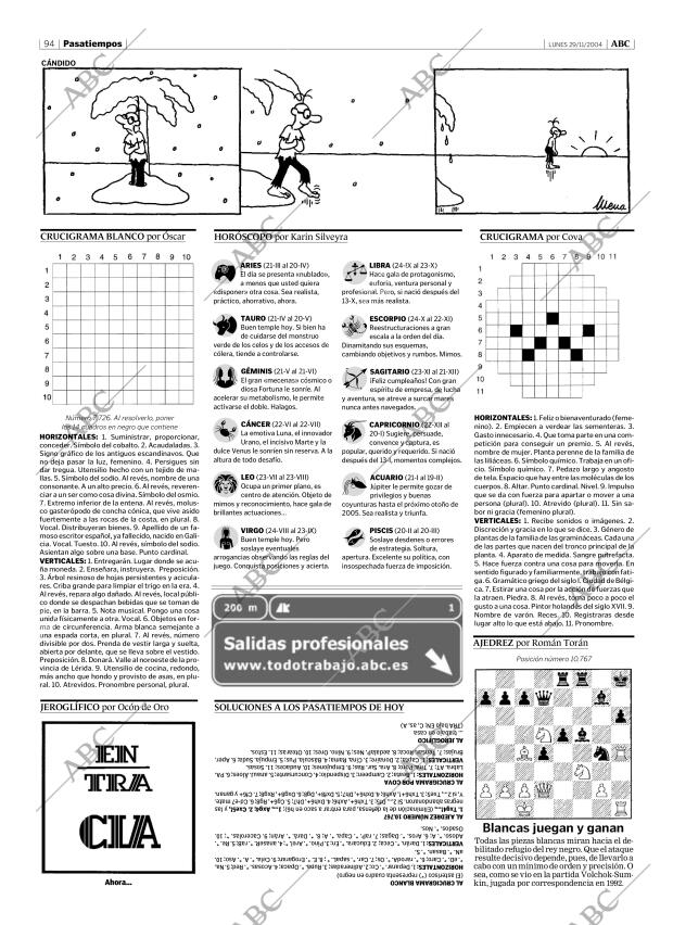 ABC CORDOBA 29-11-2004 página 94
