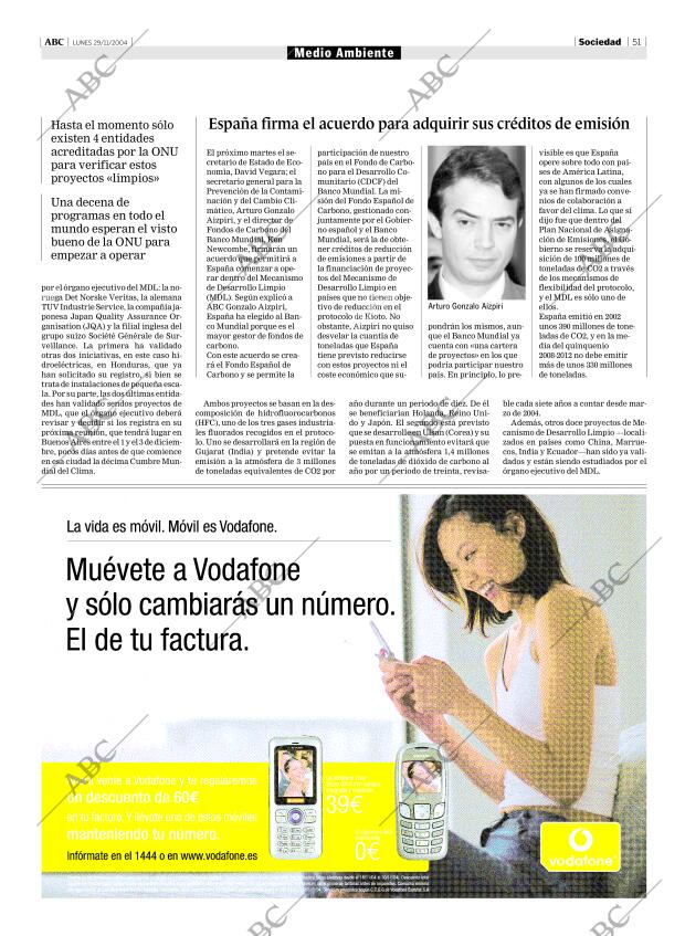 ABC MADRID 29-11-2004 página 51