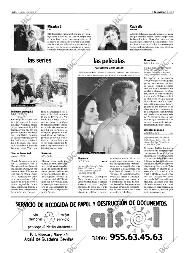 ABC SEVILLA 02-12-2004 página 101