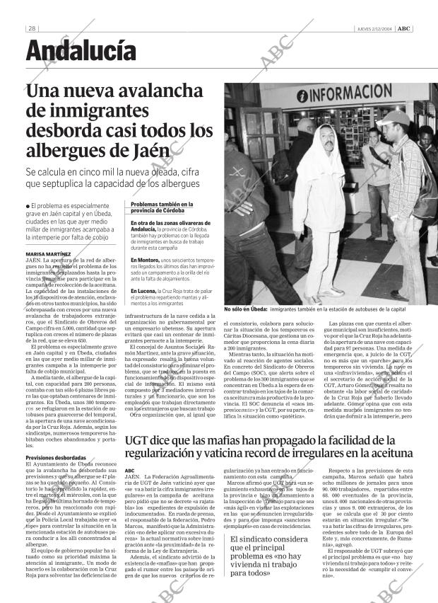 ABC SEVILLA 02-12-2004 página 28