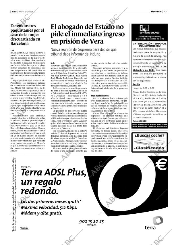 ABC SEVILLA 02-12-2004 página 43