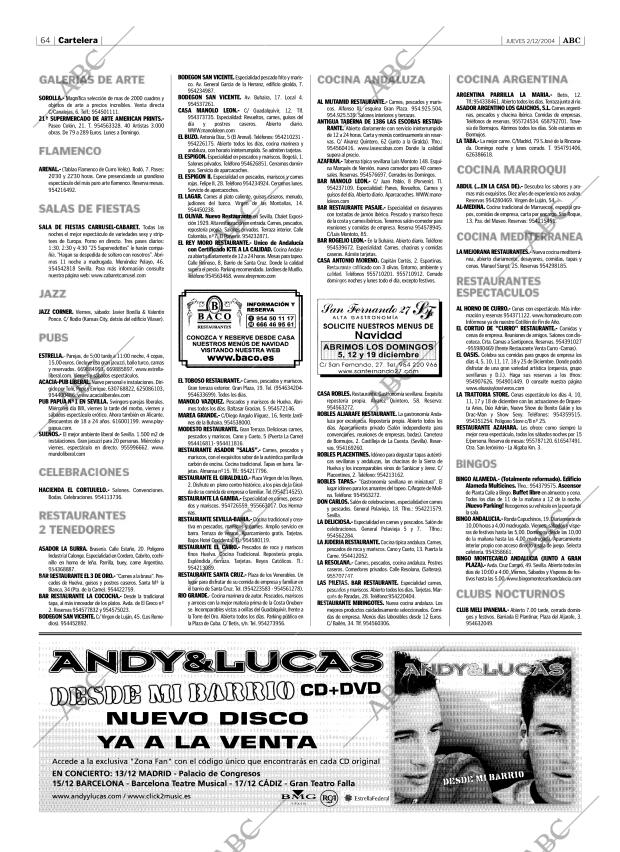 ABC SEVILLA 02-12-2004 página 64
