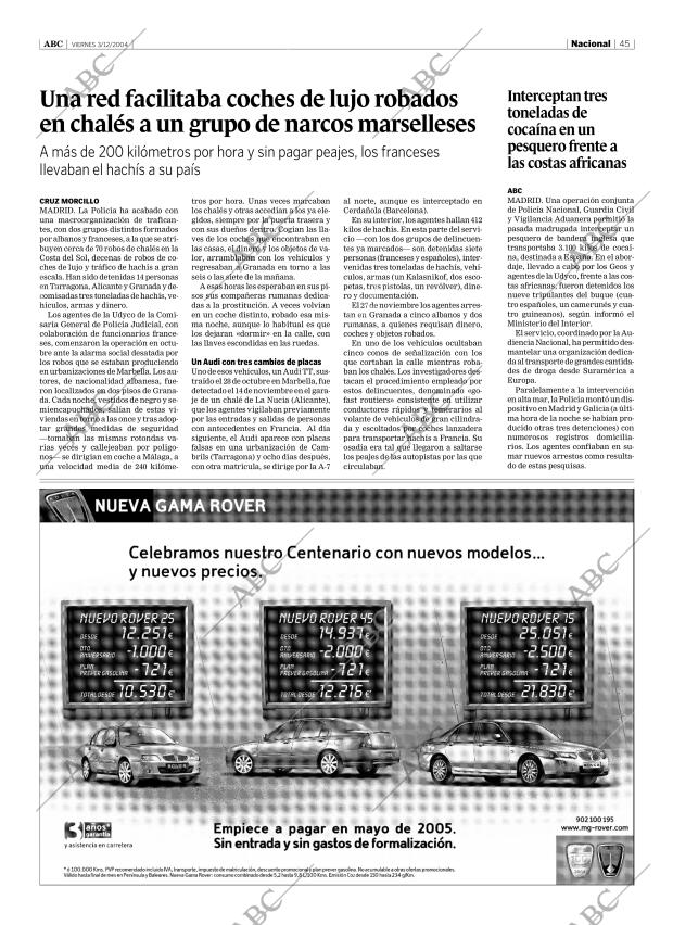 ABC SEVILLA 03-12-2004 página 45