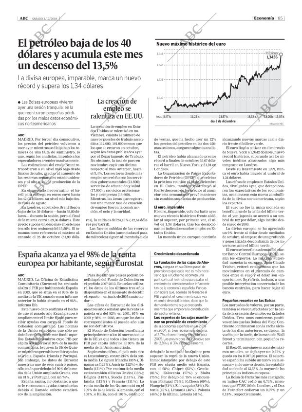 ABC MADRID 04-12-2004 página 85