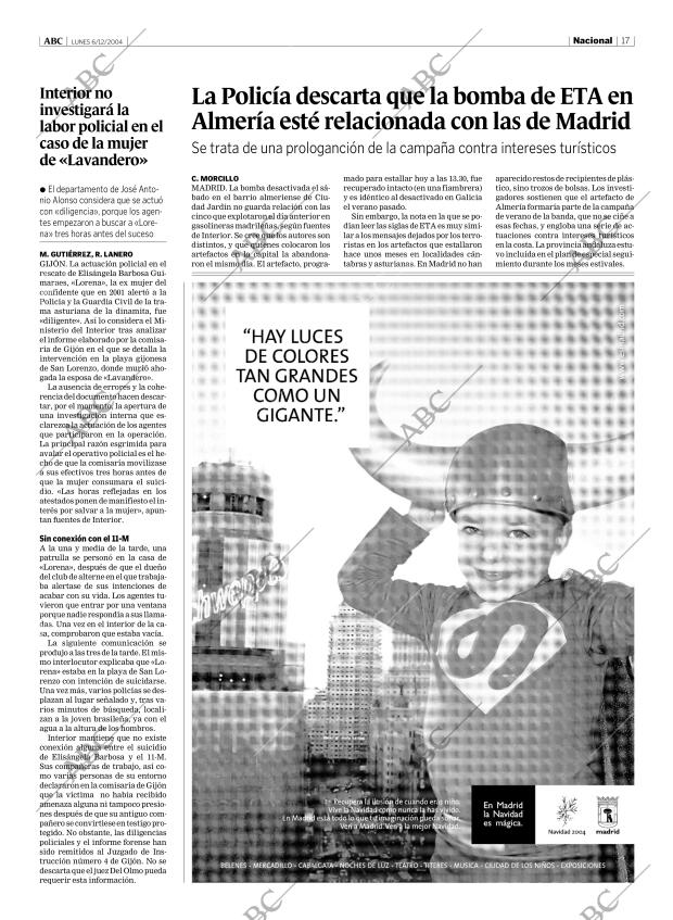 ABC MADRID 06-12-2004 página 17