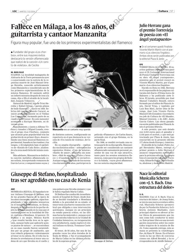 ABC MADRID 07-12-2004 página 57