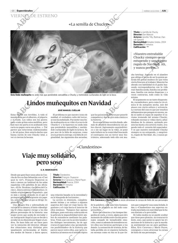 ABC MADRID 10-12-2004 página 68