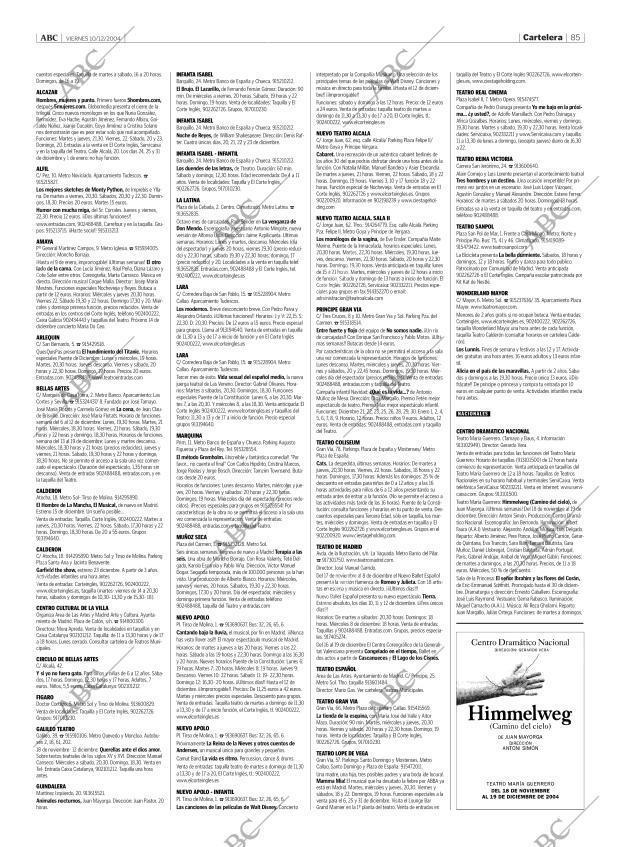ABC MADRID 10-12-2004 página 85