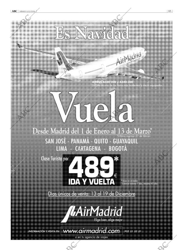 ABC MADRID 11-12-2004 página 65