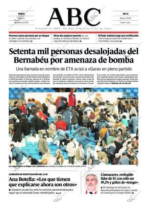 ABC MADRID 13-12-2004 página 1