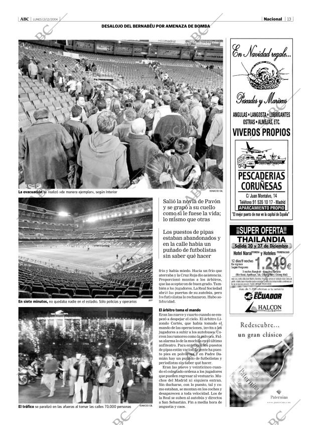 ABC MADRID 13-12-2004 página 13