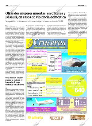 ABC MADRID 13-12-2004 página 19