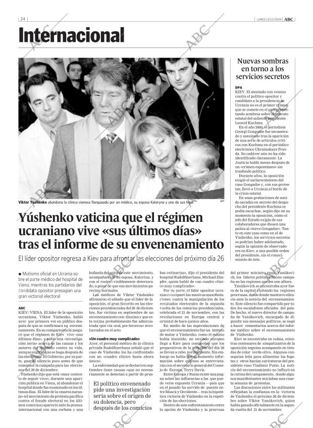 ABC MADRID 13-12-2004 página 24