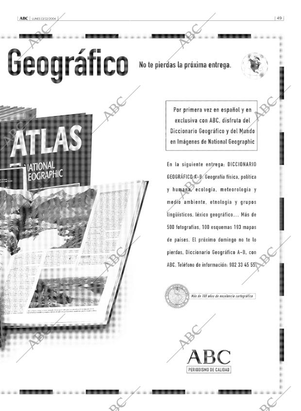 ABC MADRID 13-12-2004 página 49