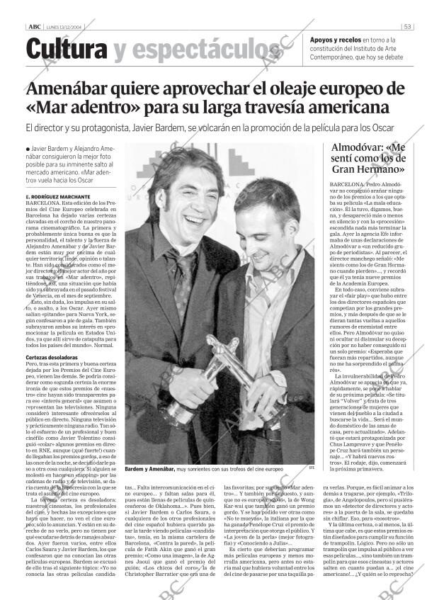ABC MADRID 13-12-2004 página 53