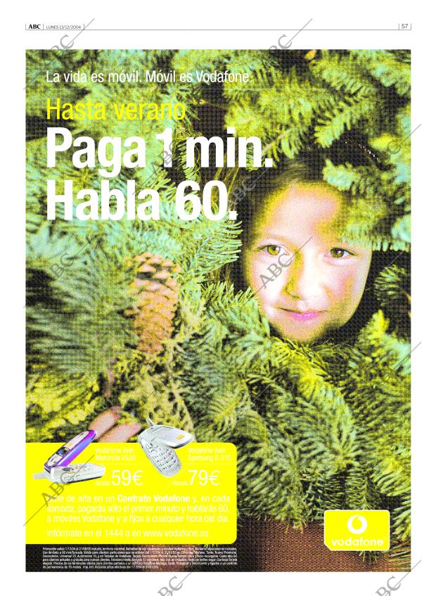 ABC MADRID 13-12-2004 página 57