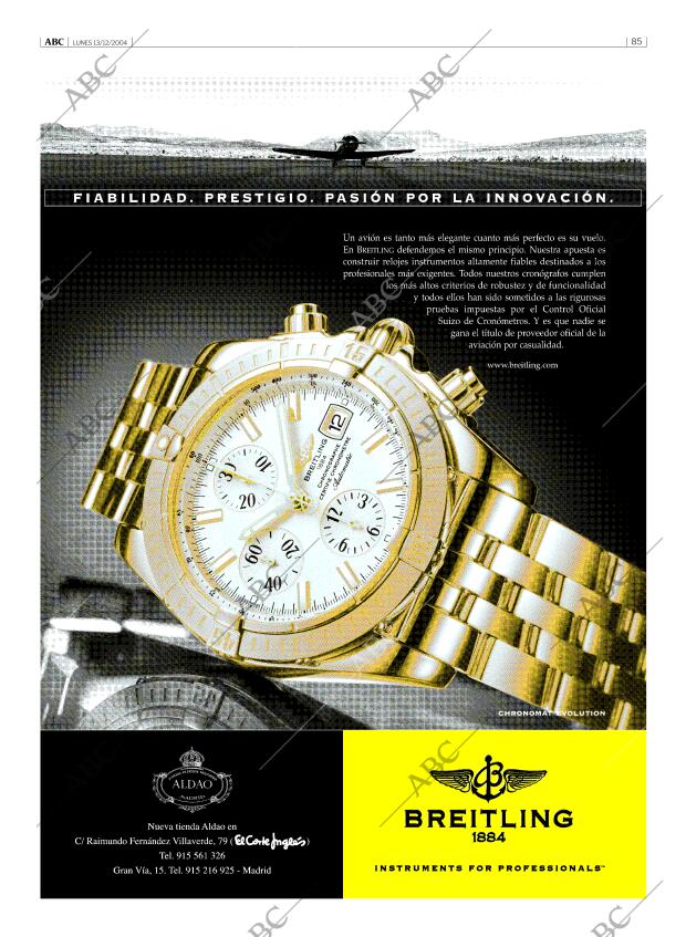ABC MADRID 13-12-2004 página 85