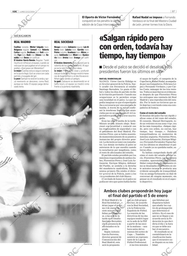 ABC MADRID 13-12-2004 página 87