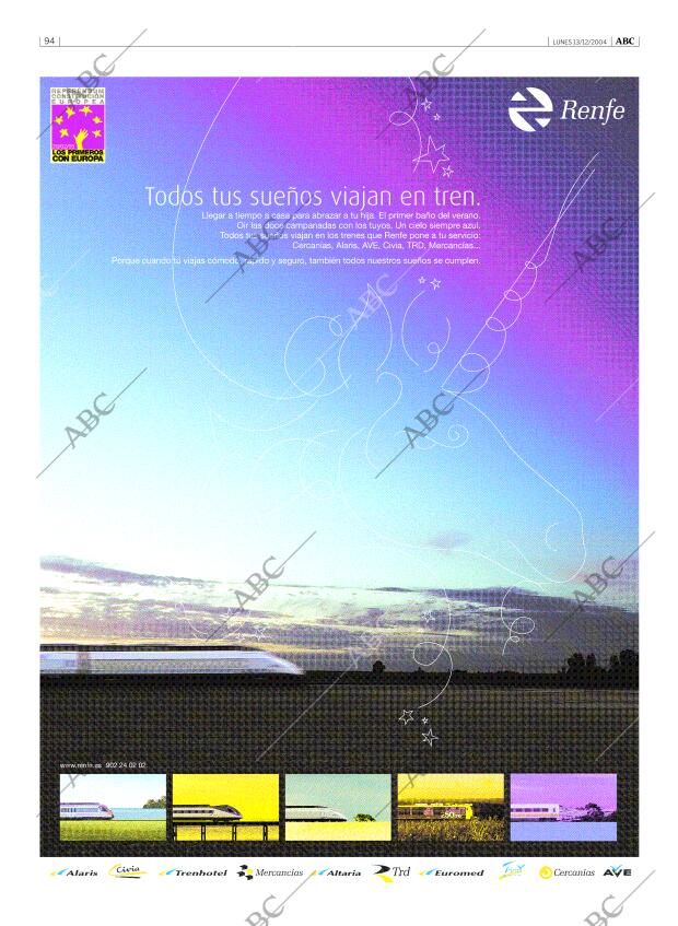 ABC MADRID 13-12-2004 página 94