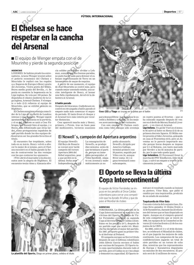 ABC MADRID 13-12-2004 página 97