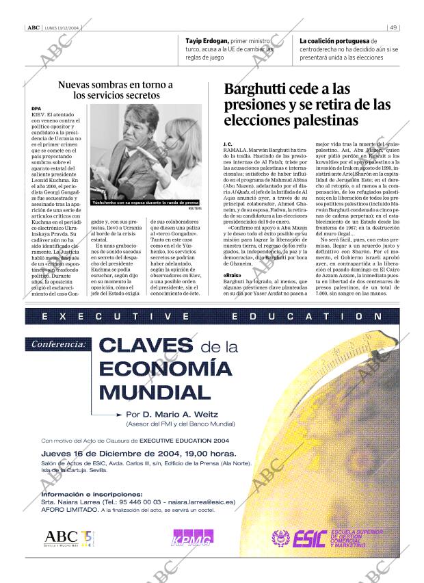 ABC SEVILLA 13-12-2004 página 49