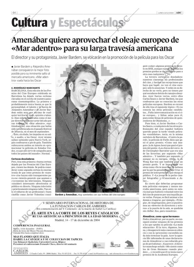 ABC SEVILLA 13-12-2004 página 64