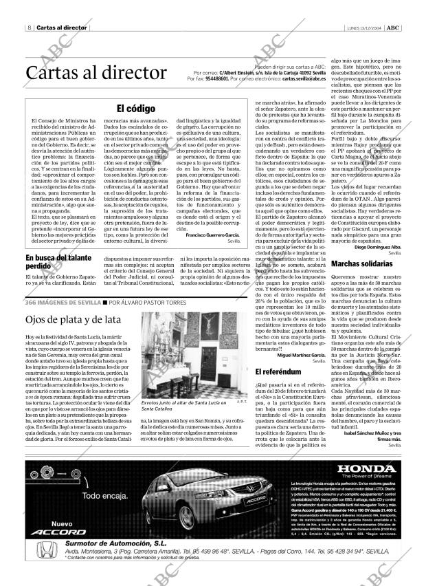 ABC SEVILLA 13-12-2004 página 8