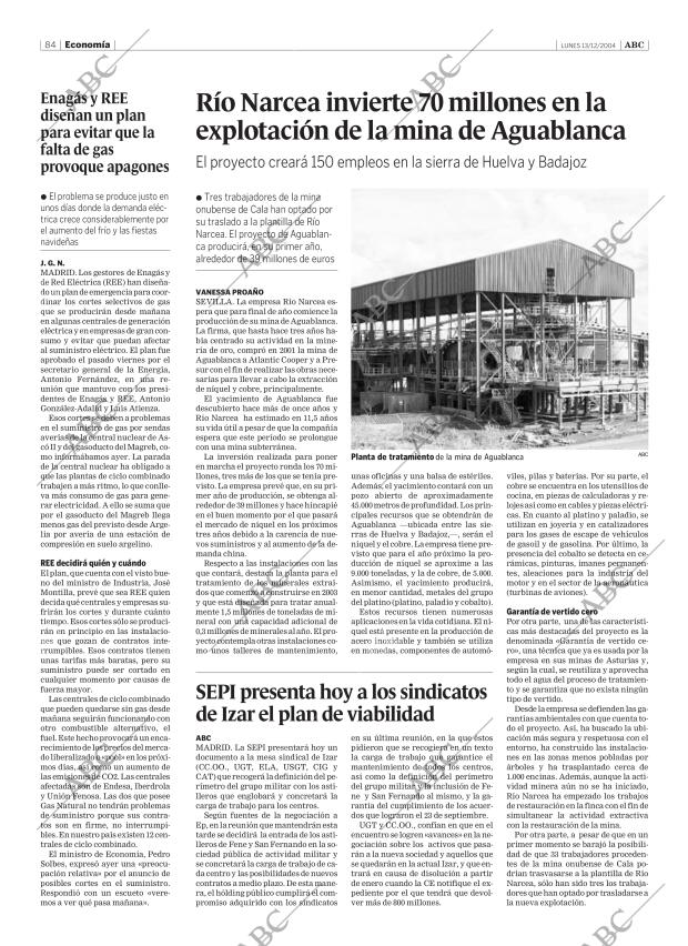 ABC SEVILLA 13-12-2004 página 84