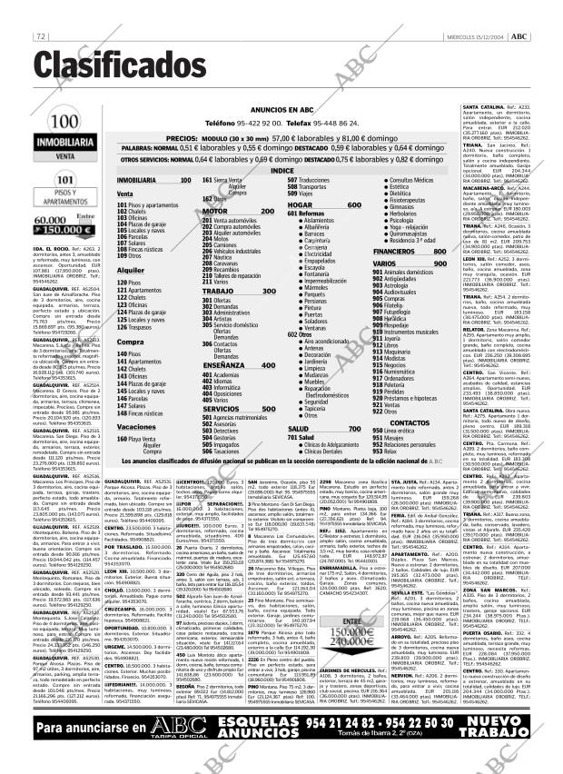 ABC SEVILLA 15-12-2004 página 72
