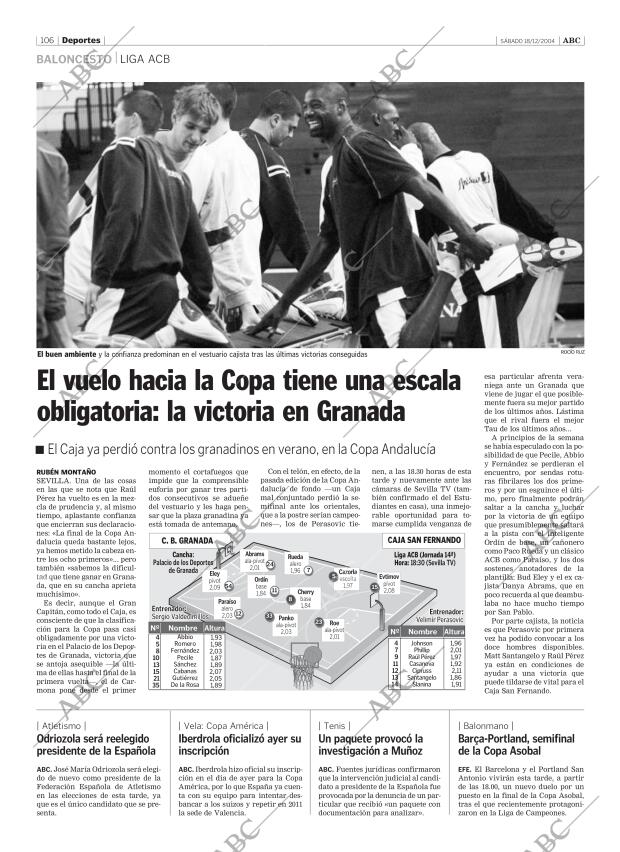 ABC SEVILLA 18-12-2004 página 106