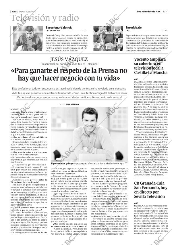 ABC SEVILLA 18-12-2004 página 123
