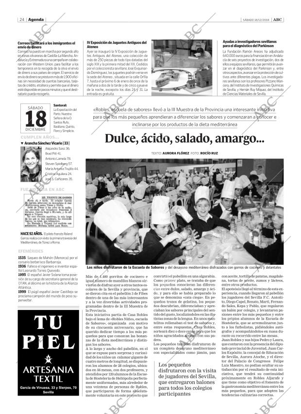 ABC SEVILLA 18-12-2004 página 24