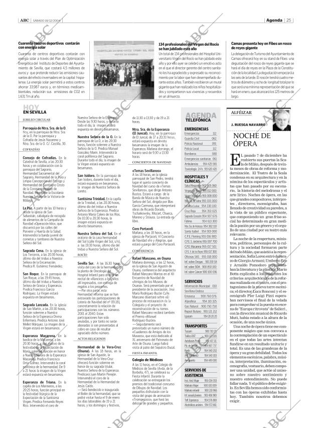 ABC SEVILLA 18-12-2004 página 25