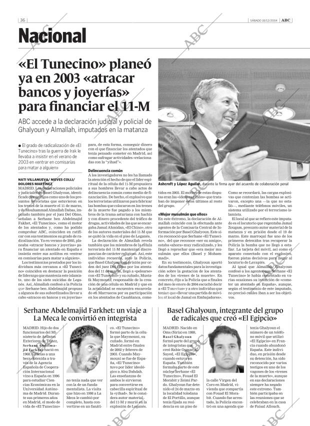 ABC SEVILLA 18-12-2004 página 36