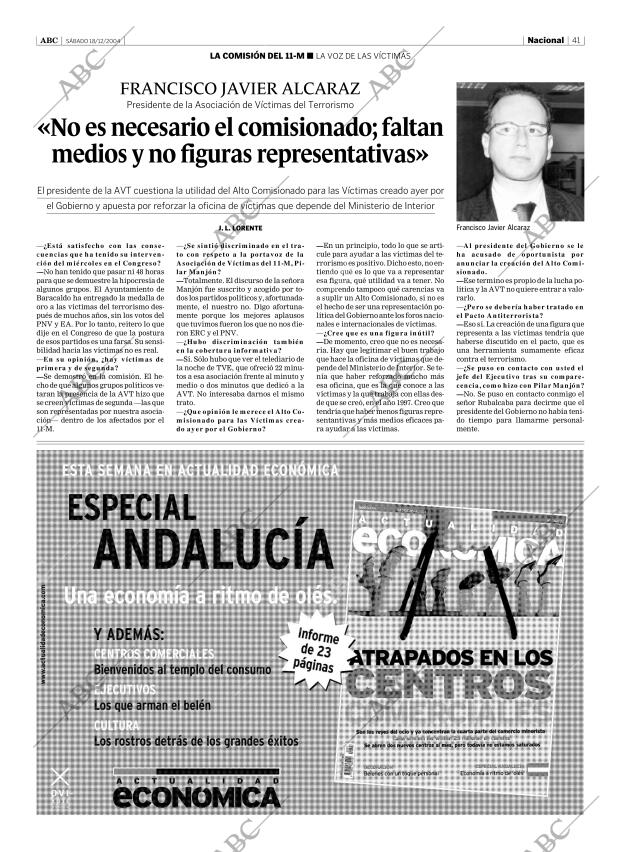 ABC SEVILLA 18-12-2004 página 41