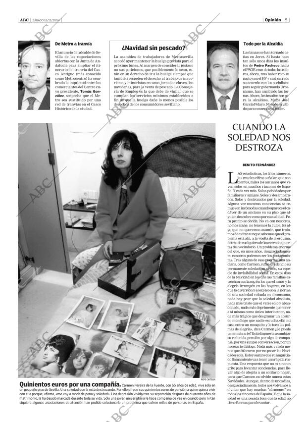 ABC SEVILLA 18-12-2004 página 5