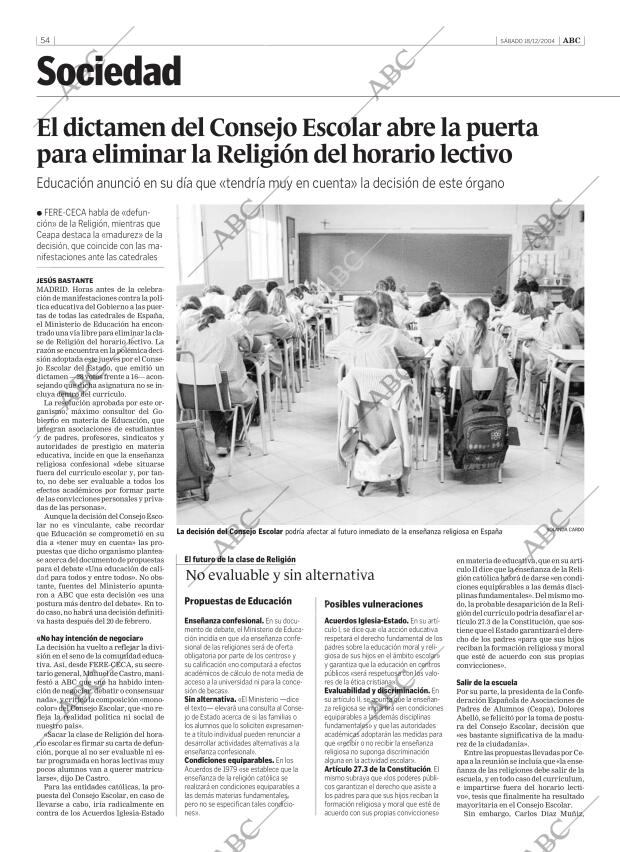 ABC SEVILLA 18-12-2004 página 54