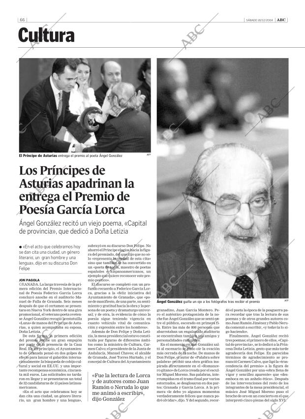 ABC SEVILLA 18-12-2004 página 66