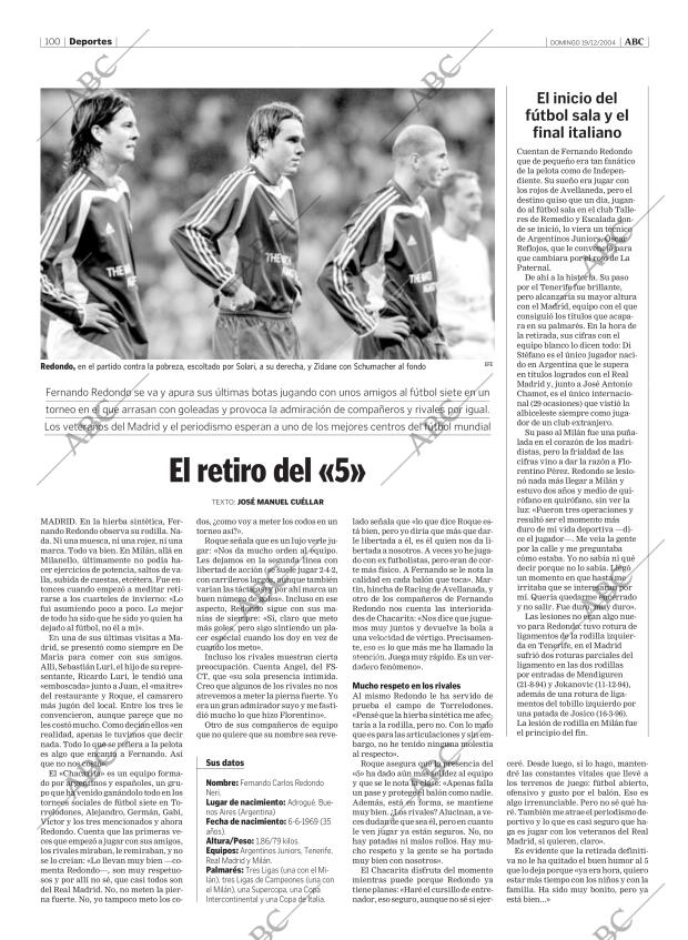 ABC MADRID 19-12-2004 página 100
