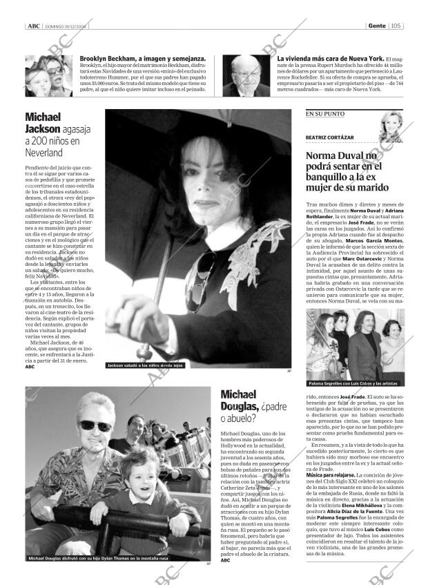 ABC MADRID 19-12-2004 página 105