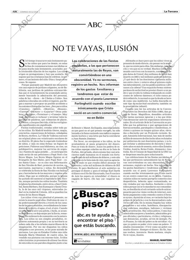 ABC MADRID 19-12-2004 página 3