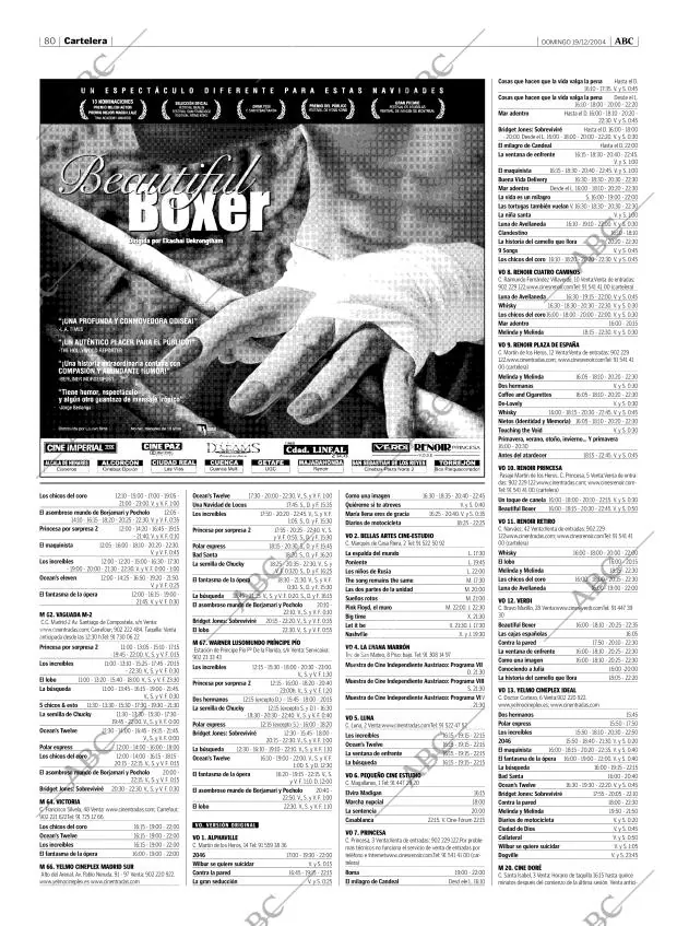ABC MADRID 19-12-2004 página 80