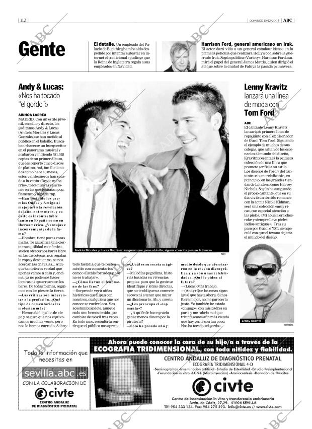 ABC SEVILLA 19-12-2004 página 112